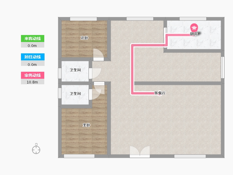 江西省-吉安市-香山村委会-96.00-户型库-动静线