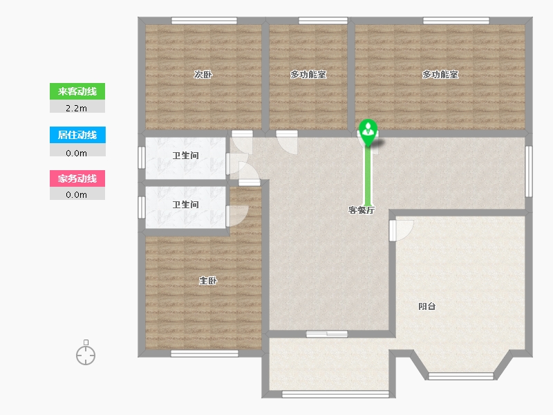 江西省-吉安市-香山村委会-152.00-户型库-动静线