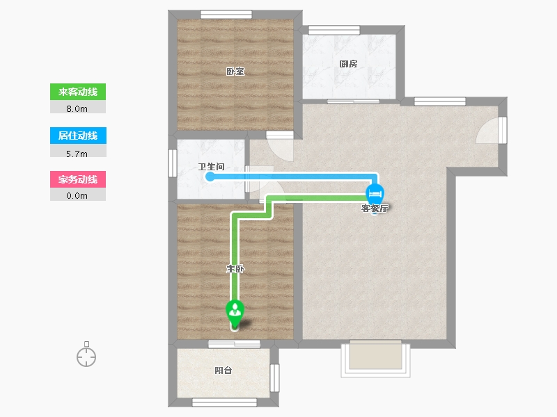 河北省-保定市-龙玺府-72.83-户型库-动静线