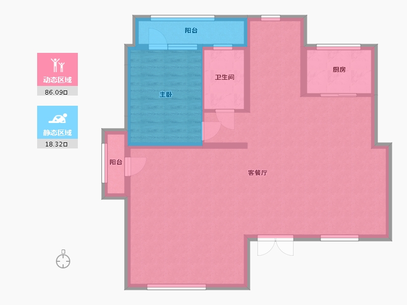 河北省-张家口市-八达岭孔雀城2.1期-178.40-户型库-动静分区