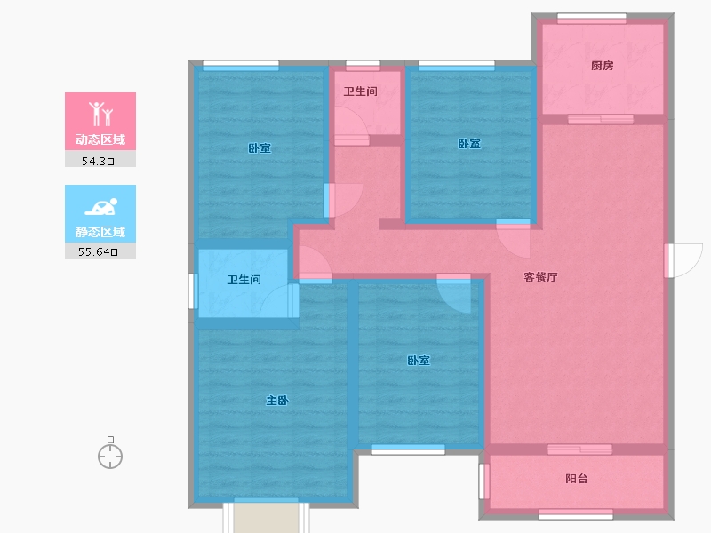 河南省-漯河市-天成家园-112.00-户型库-动静分区