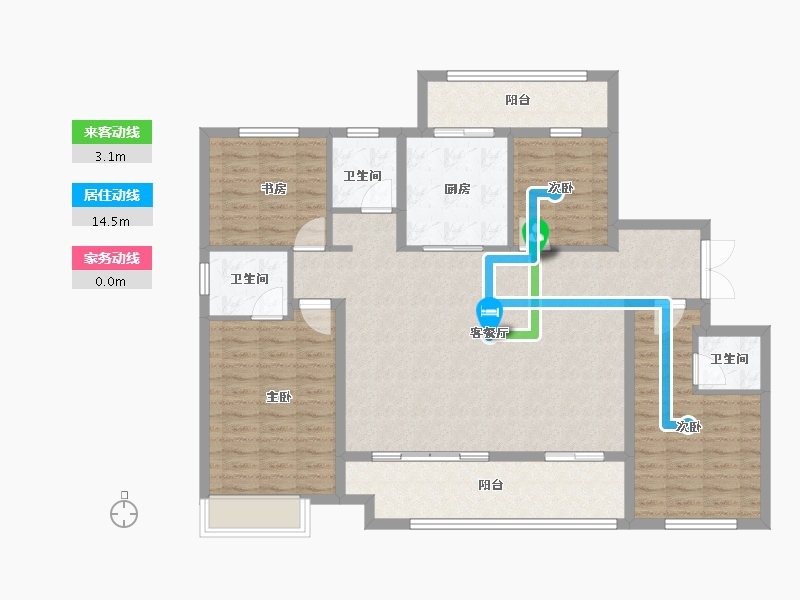 河南省-焦作市-新苑-123.20-户型库-动静线