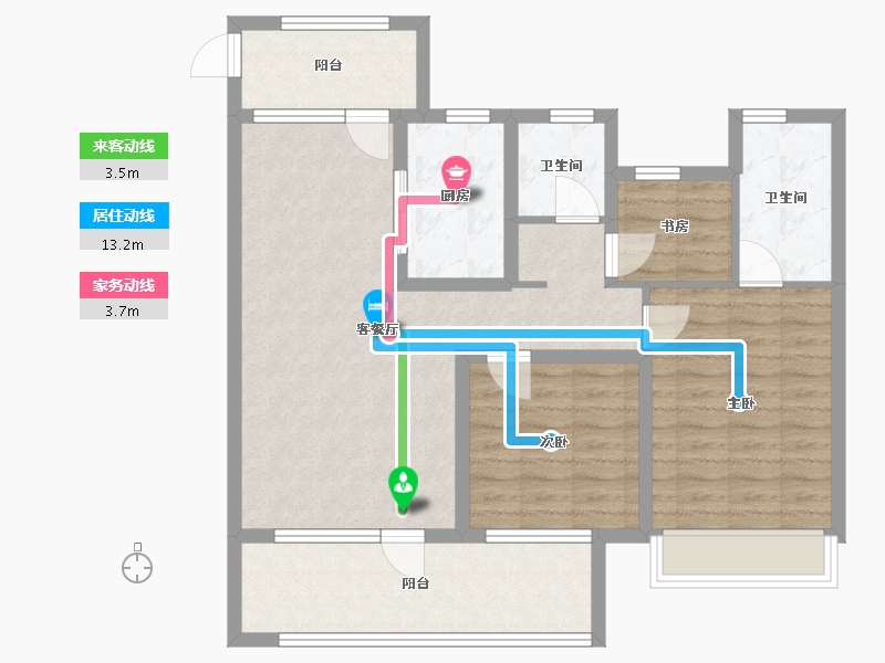 山东省-济宁市-城投保利和光屿湖-92.80-户型库-动静线