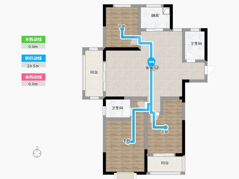 河南省-周口市-德高逸品湖畔-99.20-户型库-动静线