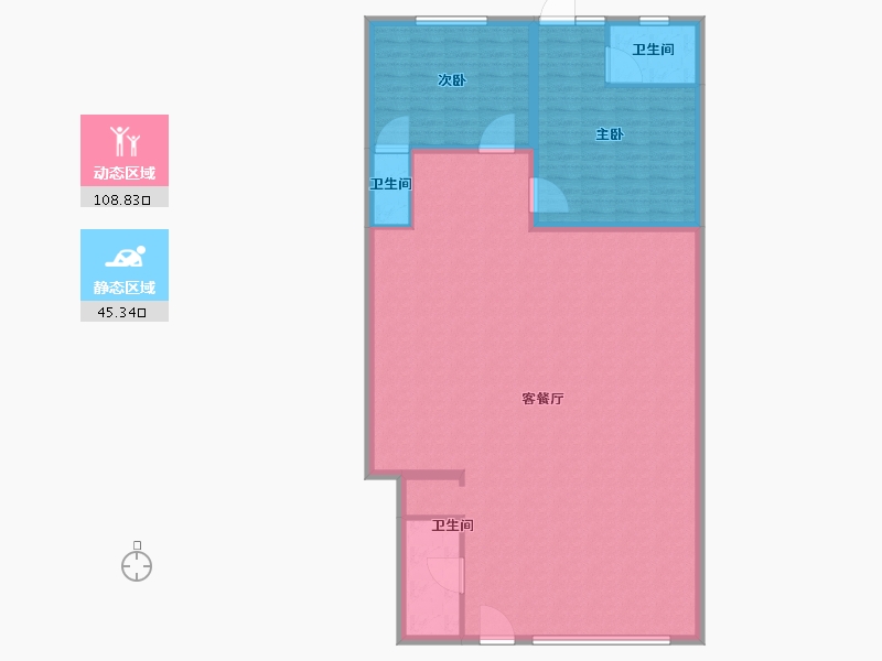 山西省-运城市-永济市南山公馆-144.00-户型库-动静分区