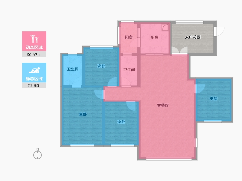 四川省-凉山彝族自治州-邦泰臻境-101.00-户型库-动静分区