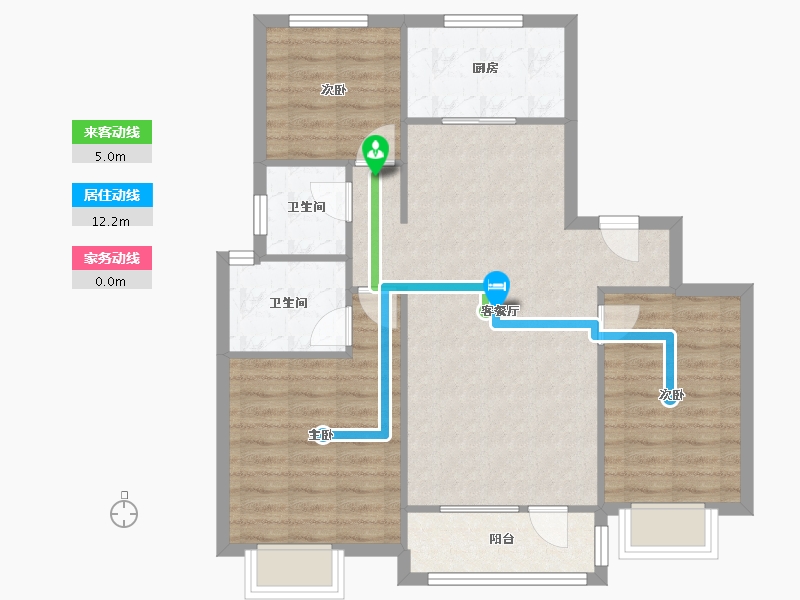 山东省-青岛市-空港澜庭美地-A区-97.68-户型库-动静线