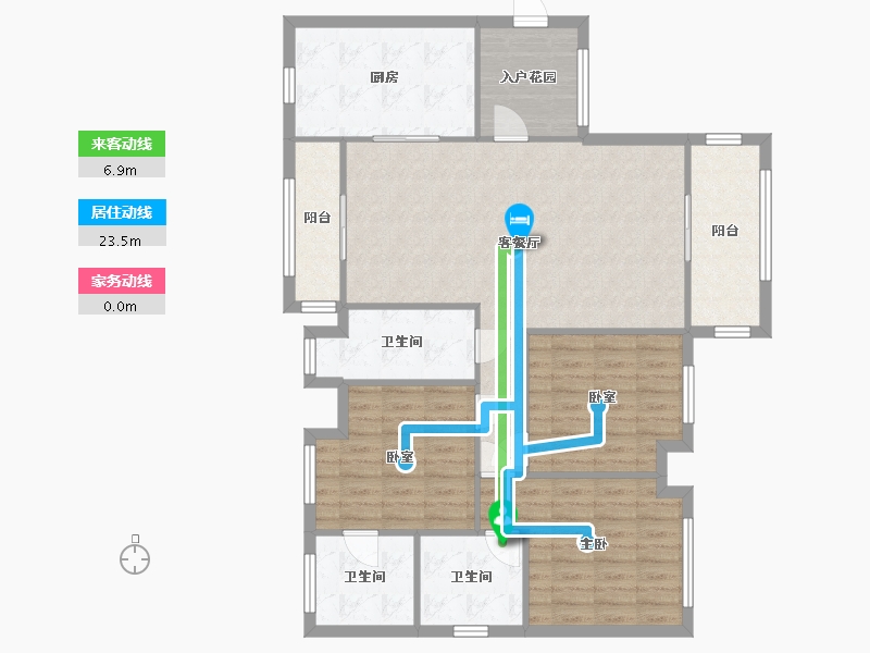 广东省-清远市-凤城郦都-107.60-户型库-动静线