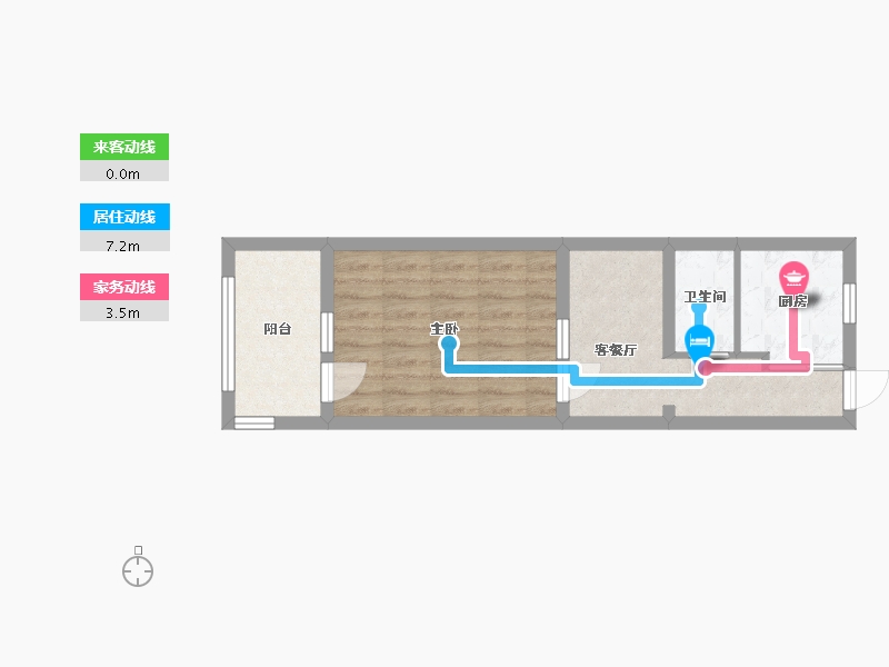 北京-北京市-青年湖东里-37.00-户型库-动静线