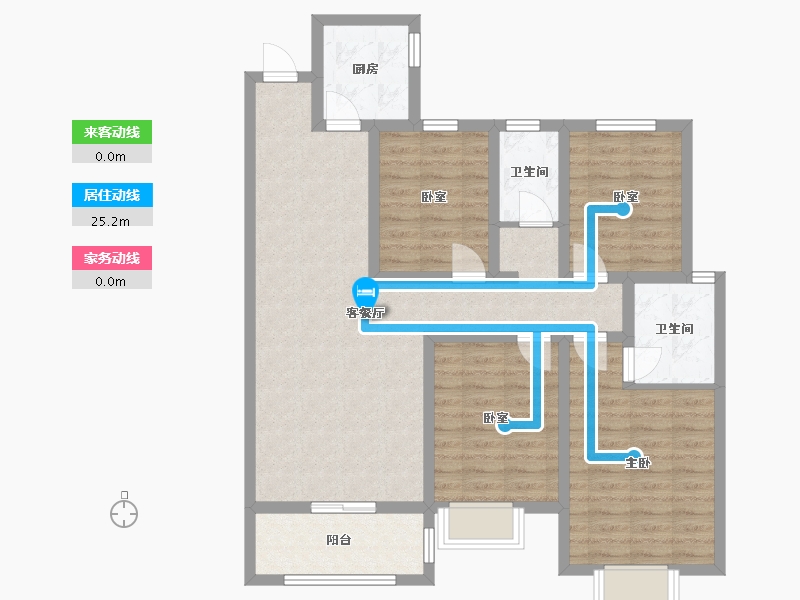 河南省-鹤壁市-祺祥府-100.00-户型库-动静线