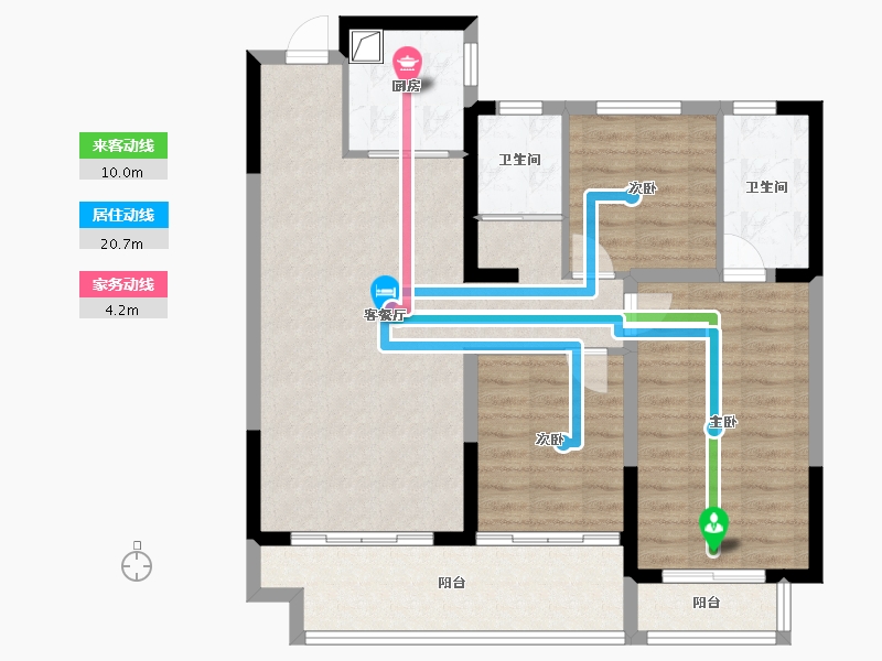 河南省-南阳市-上和居-91.94-户型库-动静线