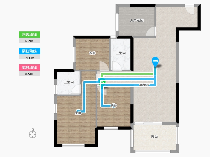 广东省-湛江市-华和南国华苑-95.07-户型库-动静线