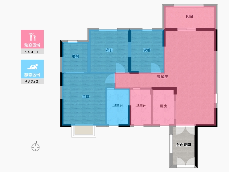 广西壮族自治区-柳州市-大唐悦府-98.83-户型库-动静分区