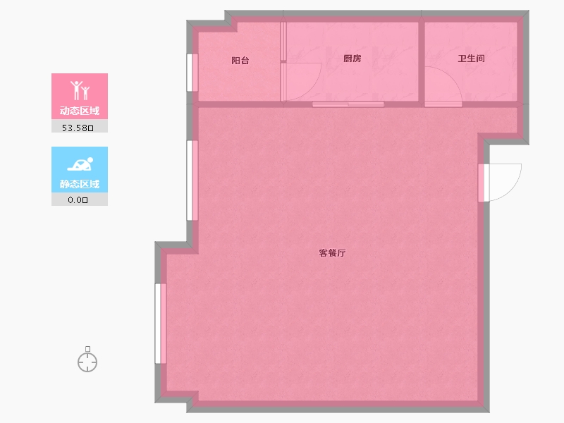 四川省-成都市-棠湖·泊林城五期-58.33-户型库-动静分区