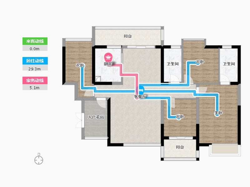 广东省-深圳市-华府国际-147.00-户型库-动静线