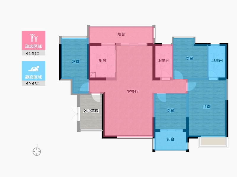 广东省-深圳市-华府国际-147.00-户型库-动静分区