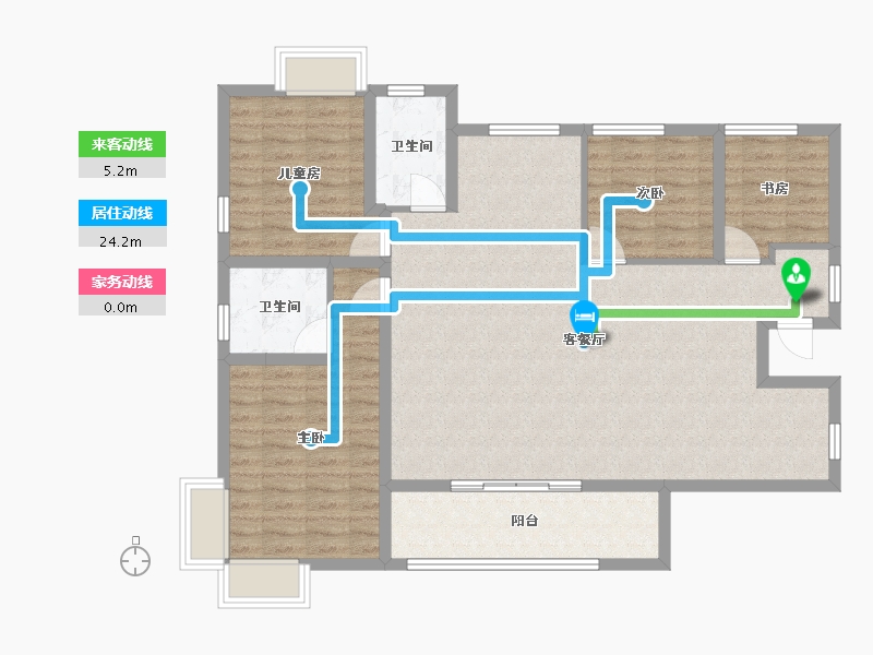 江西省-上饶市-华熙LIVE信江-112.00-户型库-动静线