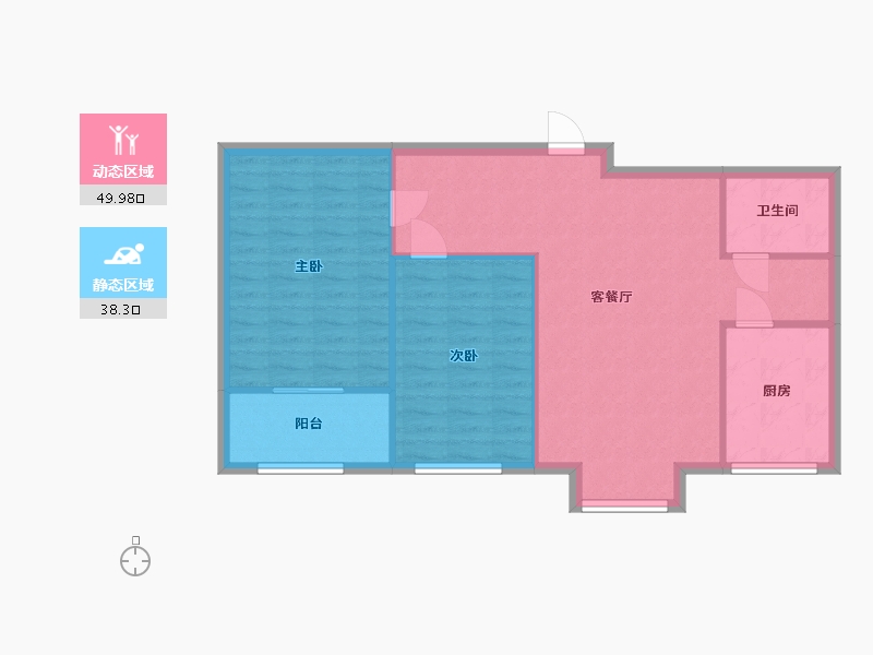 河北省-保定市-百安居-71.20-户型库-动静分区