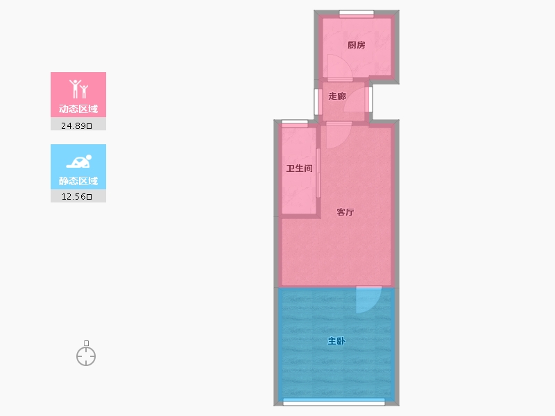 上海-上海市-控江路888弄-32.00-户型库-动静分区