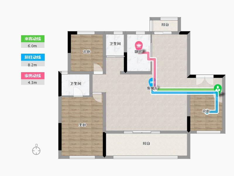 湖北省-恩施土家族苗族自治州-青云天序-118.31-户型库-动静线