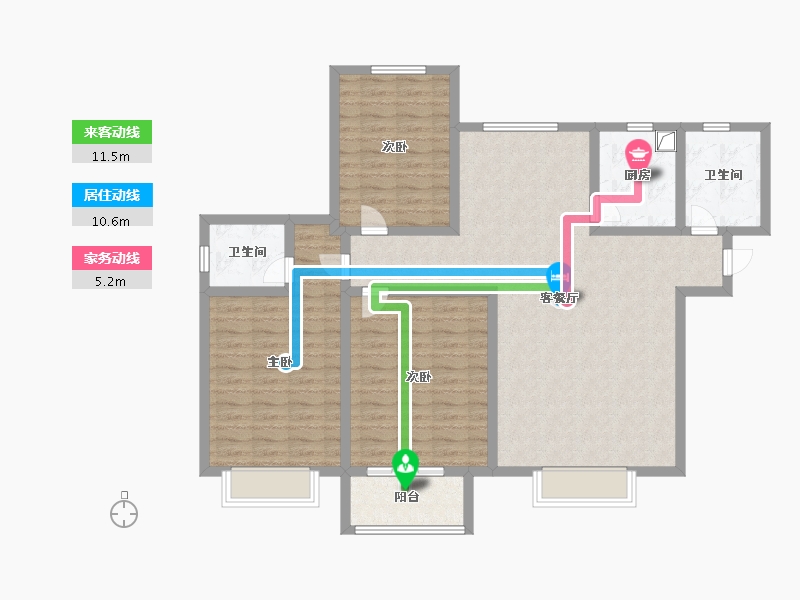 河北省-石家庄市-颐园-116.18-户型库-动静线