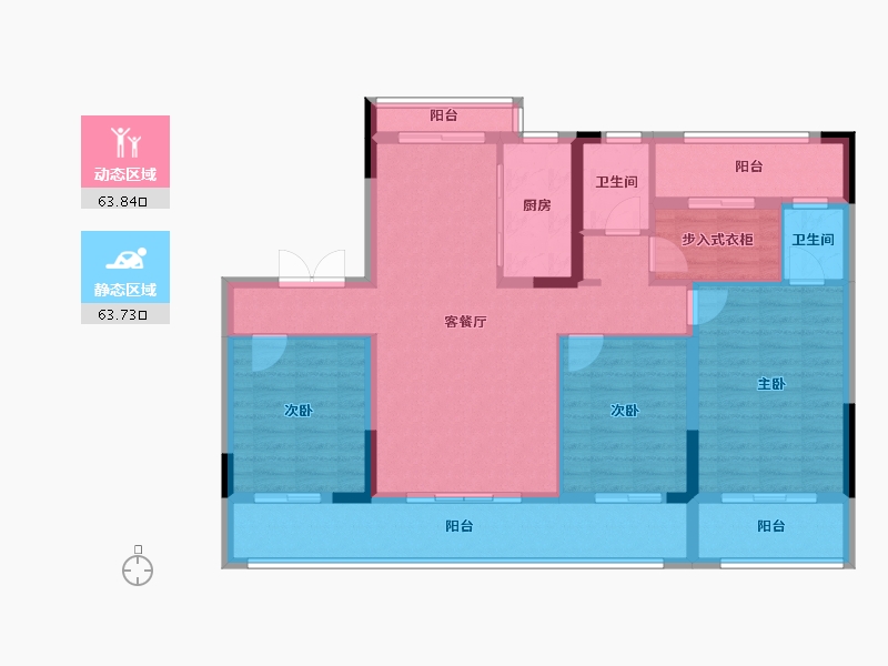 河南省-周口市-羲皇·颐和云境-114.40-户型库-动静分区