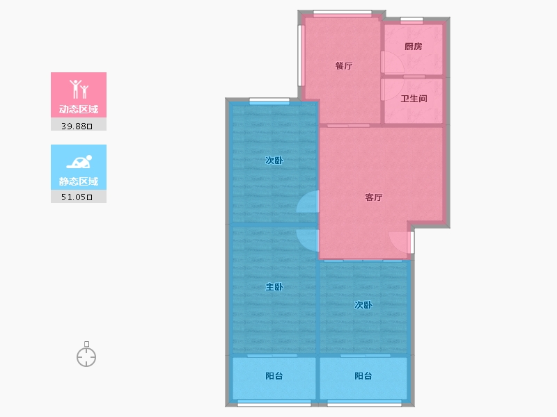 四川省-成都市-南新街25号-87.00-户型库-动静分区