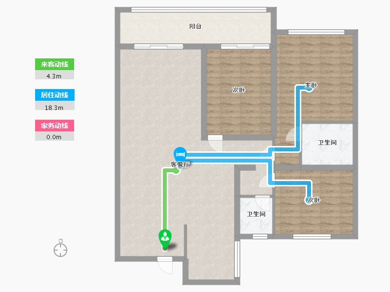 江苏省-宿迁市-名流望府-117.11-户型库-动静线