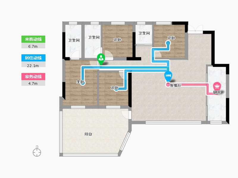 四川省-广安市-和喜·域峰(武胜)-108.00-户型库-动静线