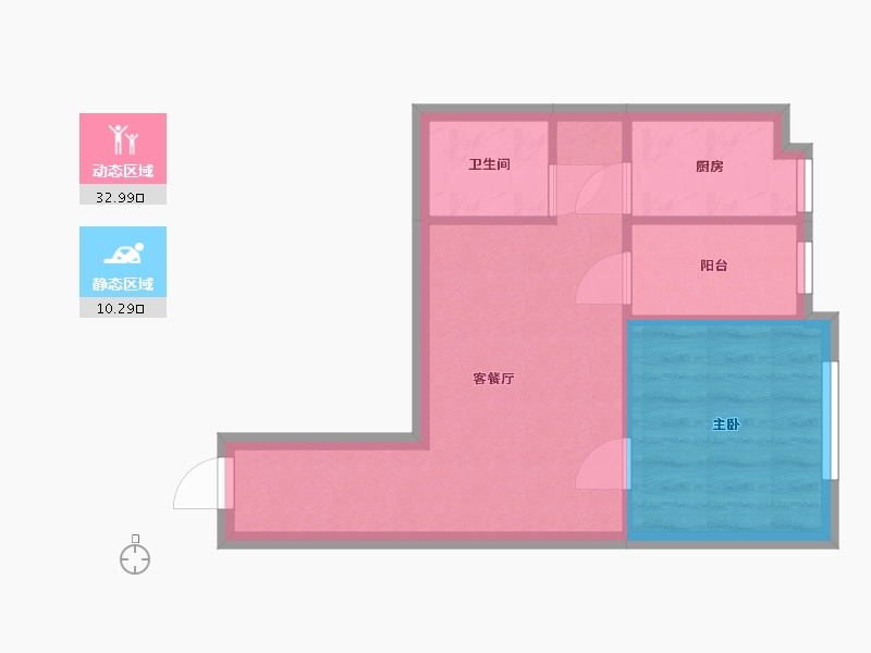 四川省-成都市-商鼎国际-41.31-户型库-动静分区