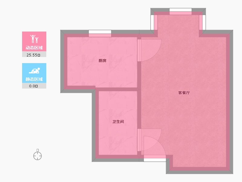 山东省-临沂市-金阳花园-25.92-户型库-动静分区