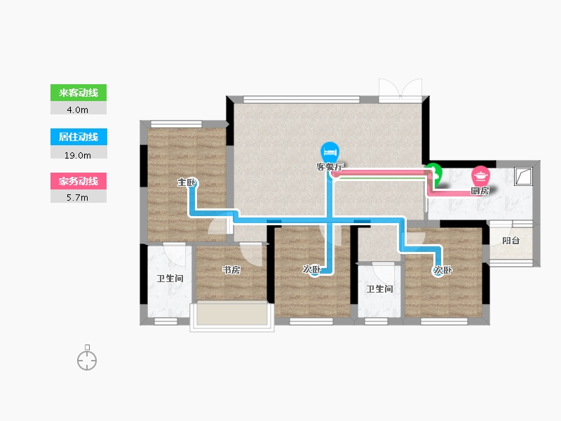 四川省-广安市-和喜·域峰(武胜)-78.21-户型库-动静线