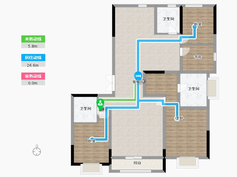 山东省-济南市-国悦瑞府-140.00-户型库-动静线