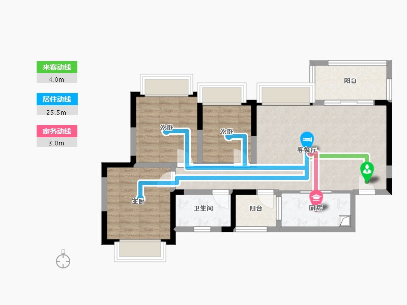 四川省-成都市-成都融创文旅城-81.29-户型库-动静线