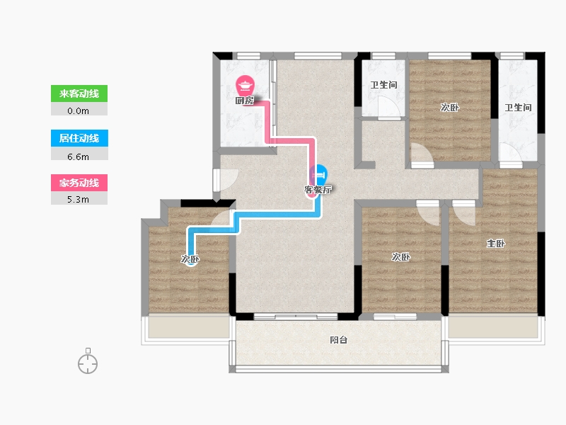 河南省-安阳市-文博书院-120.00-户型库-动静线