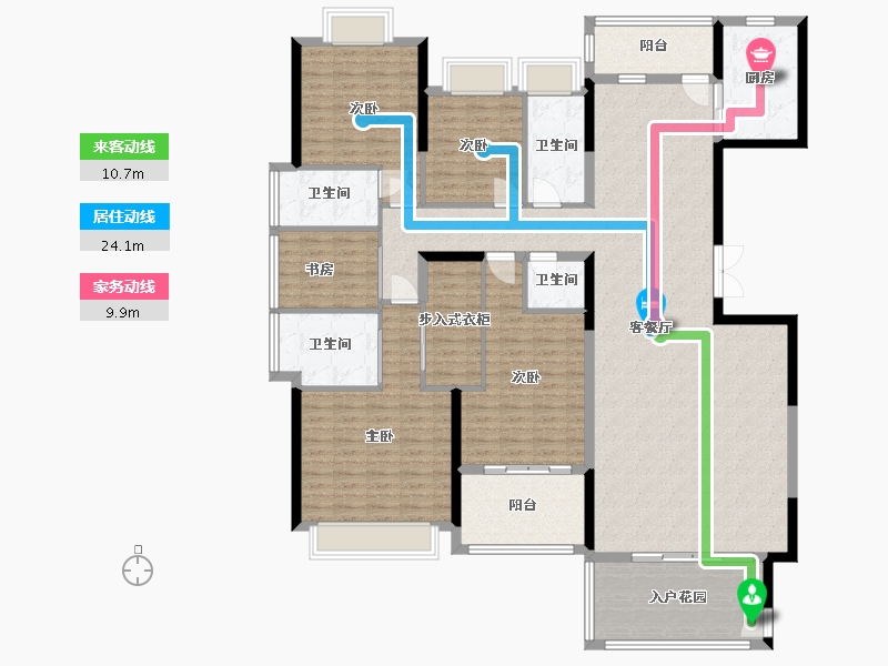 广东省-揭阳市-言成盈禧华府-180.00-户型库-动静线