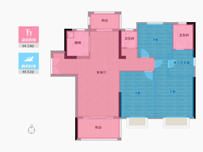 河南省-周口市-融辉广场-101.54-户型库-动静分区