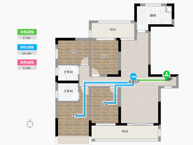 云南省-文山壮族苗族自治州-壹然广场-109.45-户型库-动静线