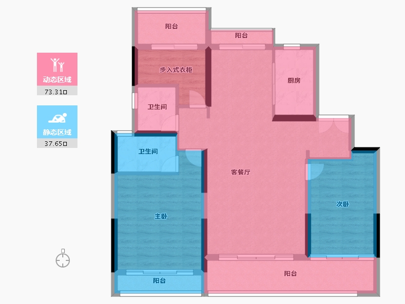 河南省-周口市-建业·青风院子-100.00-户型库-动静分区