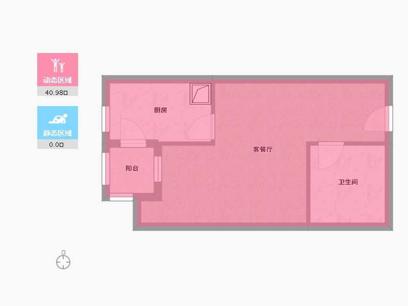 浙江省-宁波市-鄞城·沐春里-35.99-户型库-动静分区