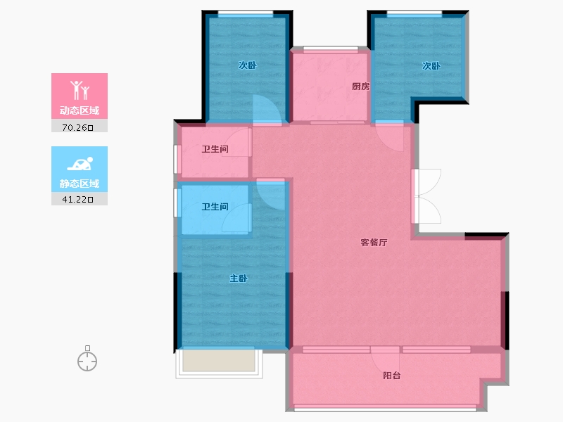 山东省-德州市-牡丹华府-100.01-户型库-动静分区