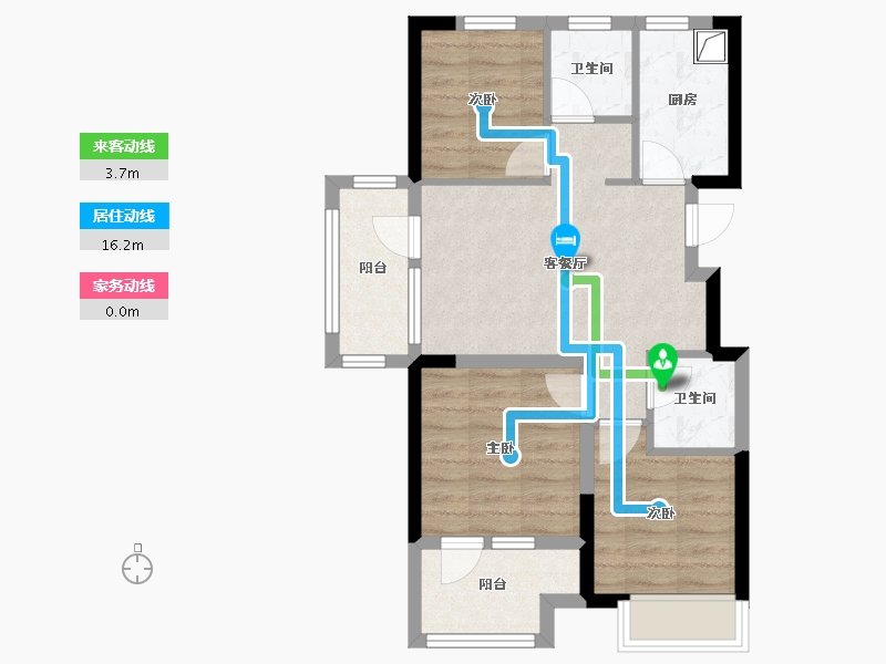 山东省-青岛市-海尚府-66.11-户型库-动静线