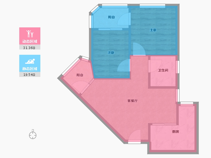 广东省-深圳市-茂业城-48.00-户型库-动静分区