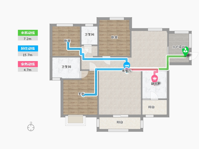 广西壮族自治区-防城港市-龙光阳光海岸-94.19-户型库-动静线