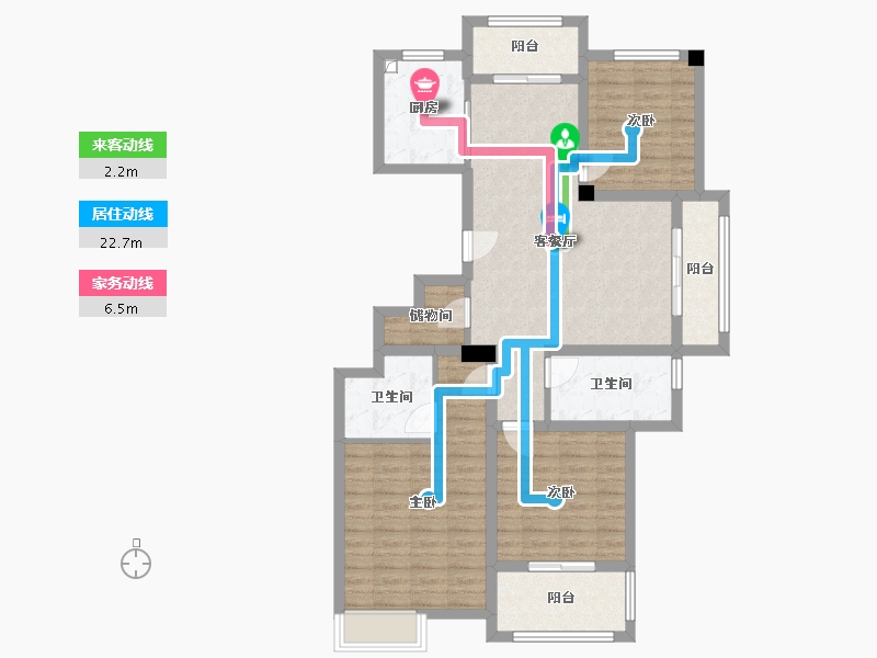 江苏省-连云港市-嘉天下-115.94-户型库-动静线