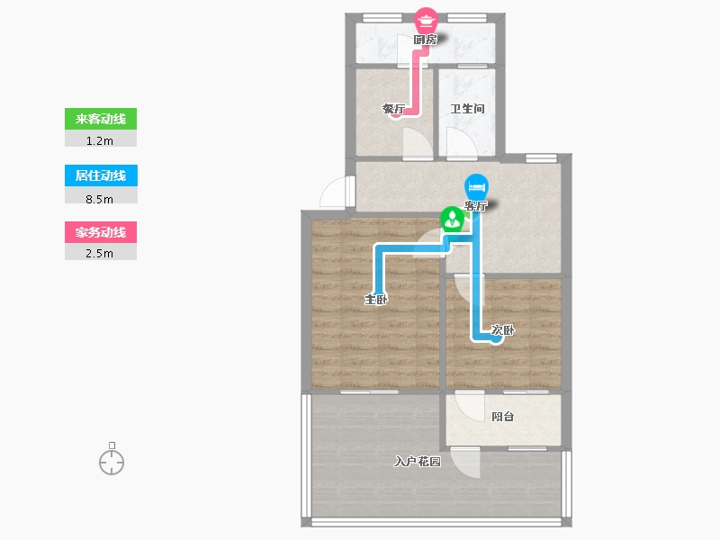 江苏省-苏州市-苏苑新村-北区-47.10-户型库-动静线