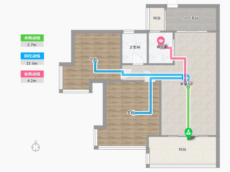 广东省-珠海市-岭秀城-80.00-户型库-动静线