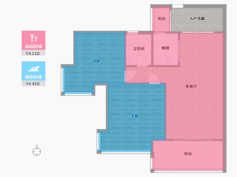 广东省-珠海市-岭秀城-80.00-户型库-动静分区