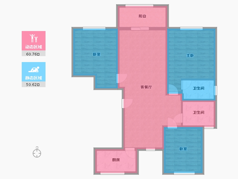 河北省-邢台市-中豪熙湖-99.20-户型库-动静分区