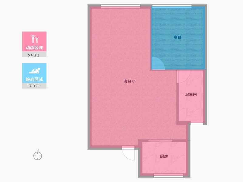 江苏省-泰州市-新城丹霞花园-121.60-户型库-动静分区